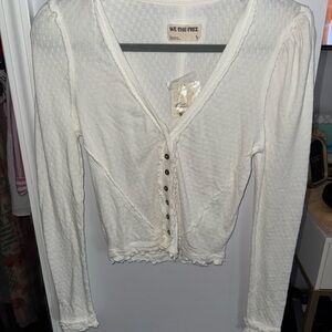 We The Free Button-Up Blouse